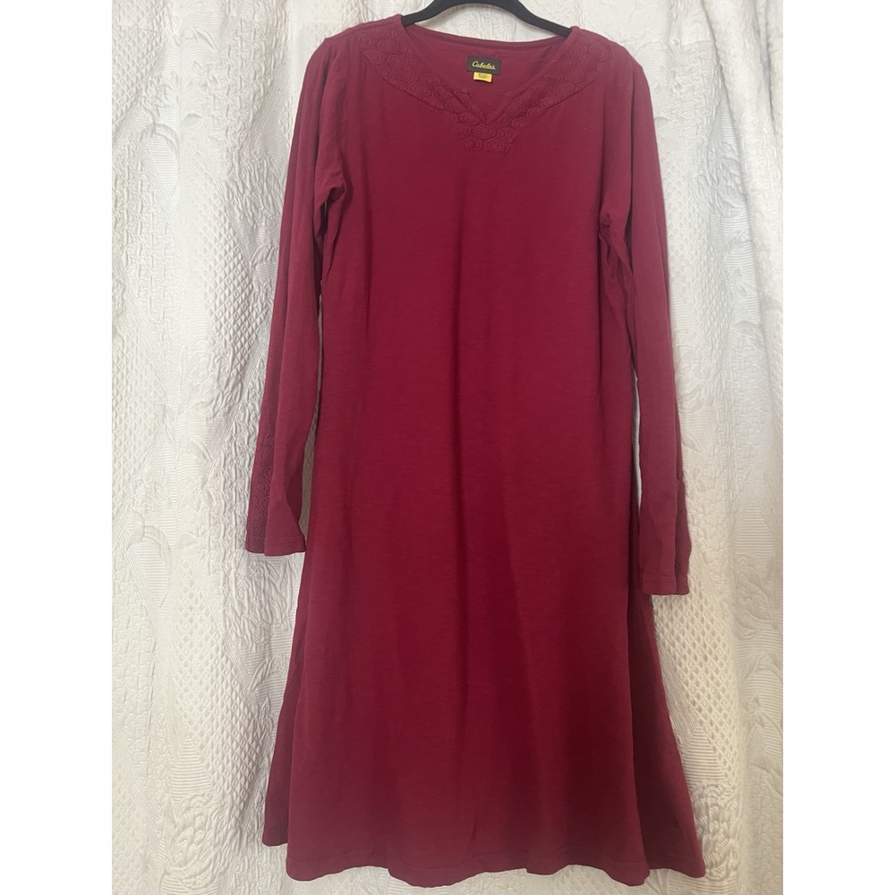 Cabela's Tunic Dress Top Fusia‎ Medium